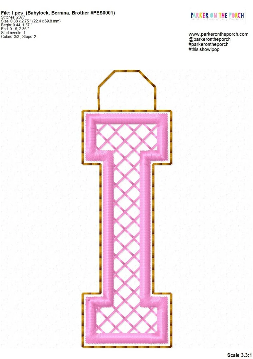 Bag Tag - Bundle - Squad Alpha Monogram Mini - Digital Download - Image 10