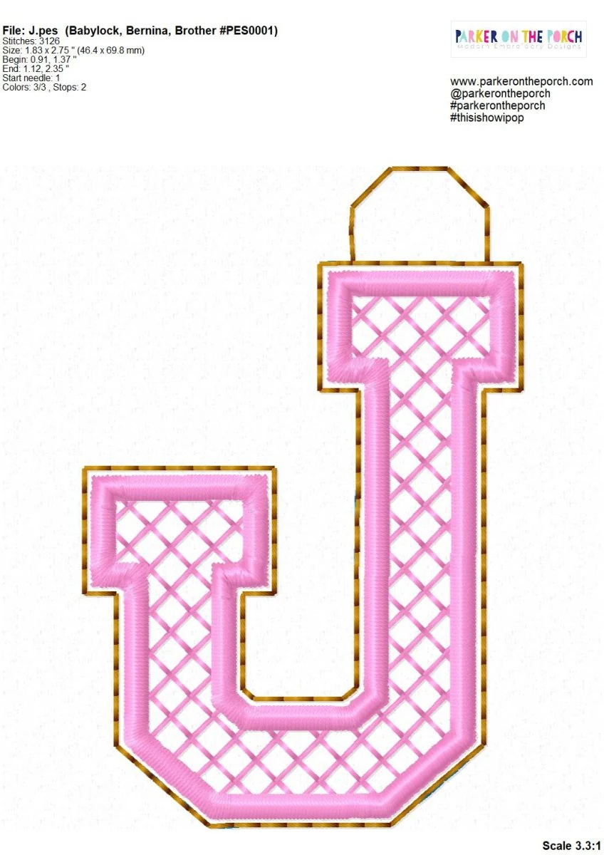Bag Tag - Bundle - Squad Alpha Monogram Mini - Digital Download - Image 11