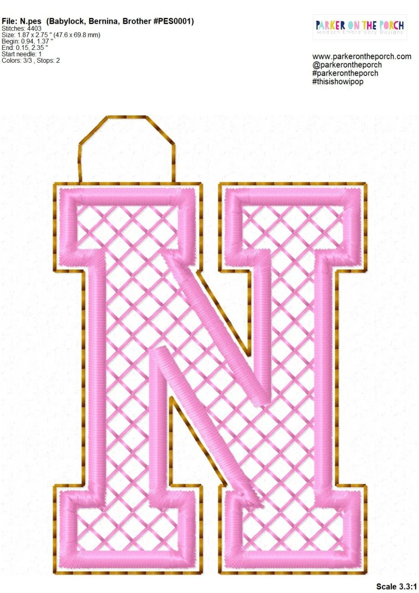 Bag Tag - Bundle - Squad Alpha Monogram Mini - Digital Download - Image 15