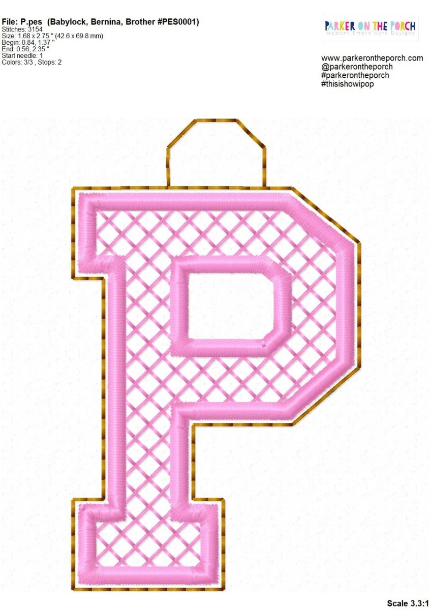 Bag Tag - Bundle - Squad Alpha Monogram Mini - Digital Download - Image 17