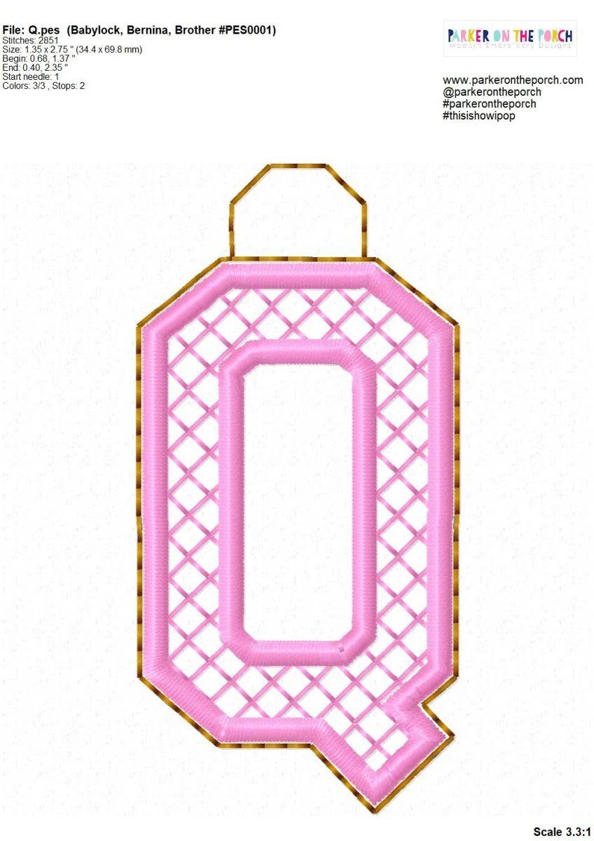 Bag Tag - Bundle - Squad Alpha Monogram Mini - Digital Download - Image 18