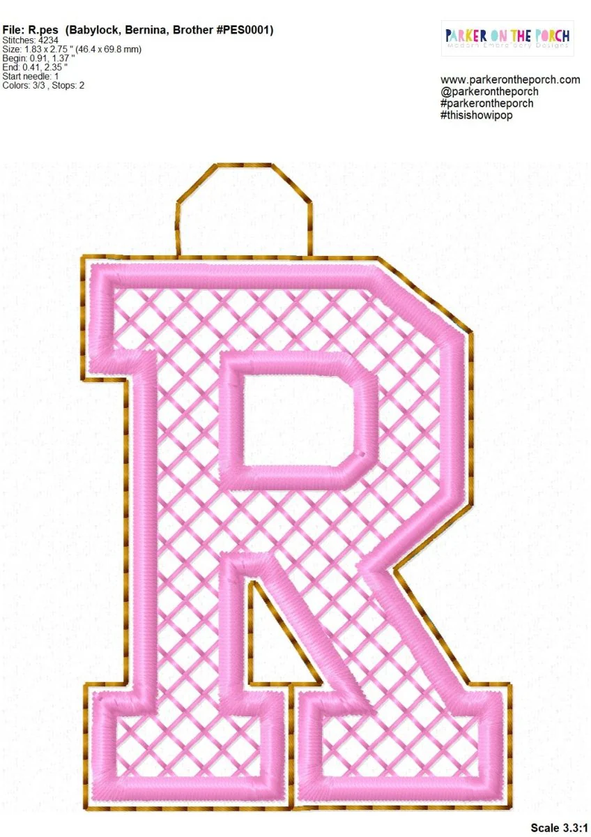Bag Tag - Bundle - Squad Alpha Monogram Mini - Digital Download - Image 19