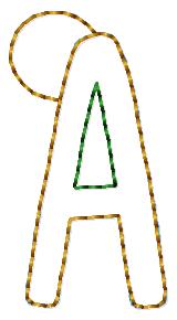 Digital Download - Alpha Mini Monogram Charms- Happy Heart - Image 3