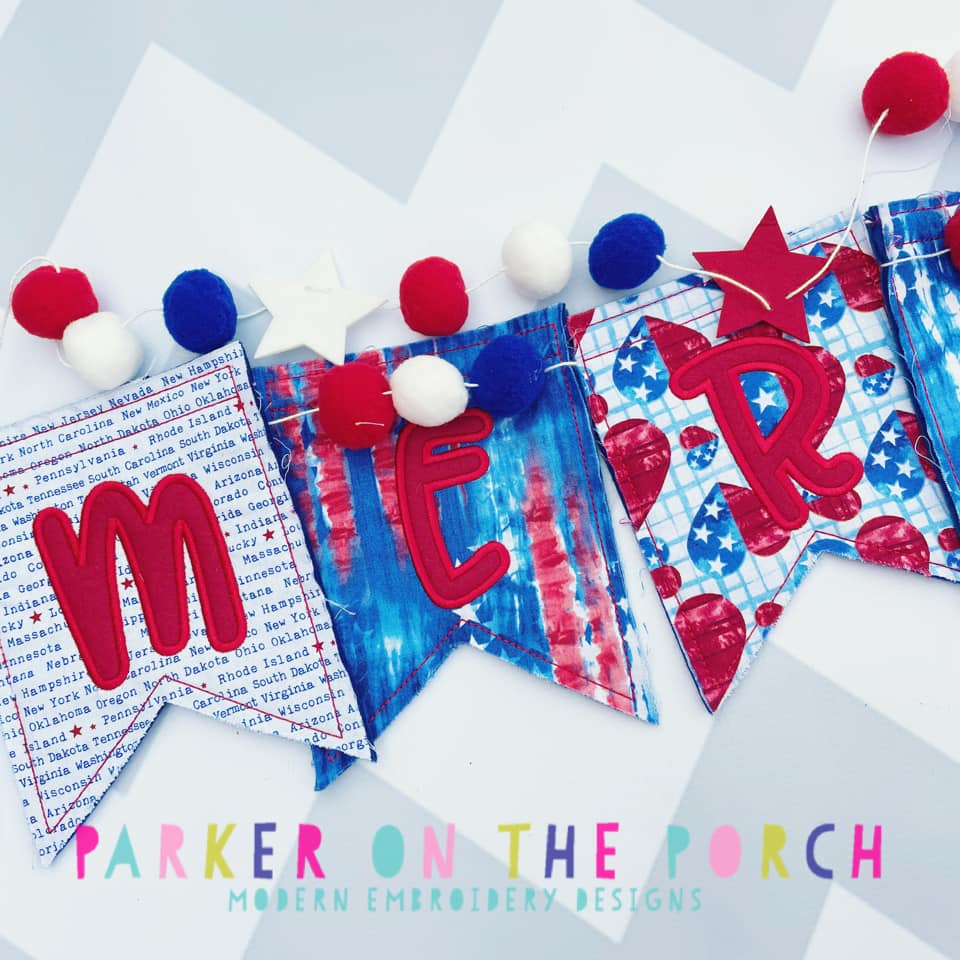 Digital Download- America Banner Set - Image 3