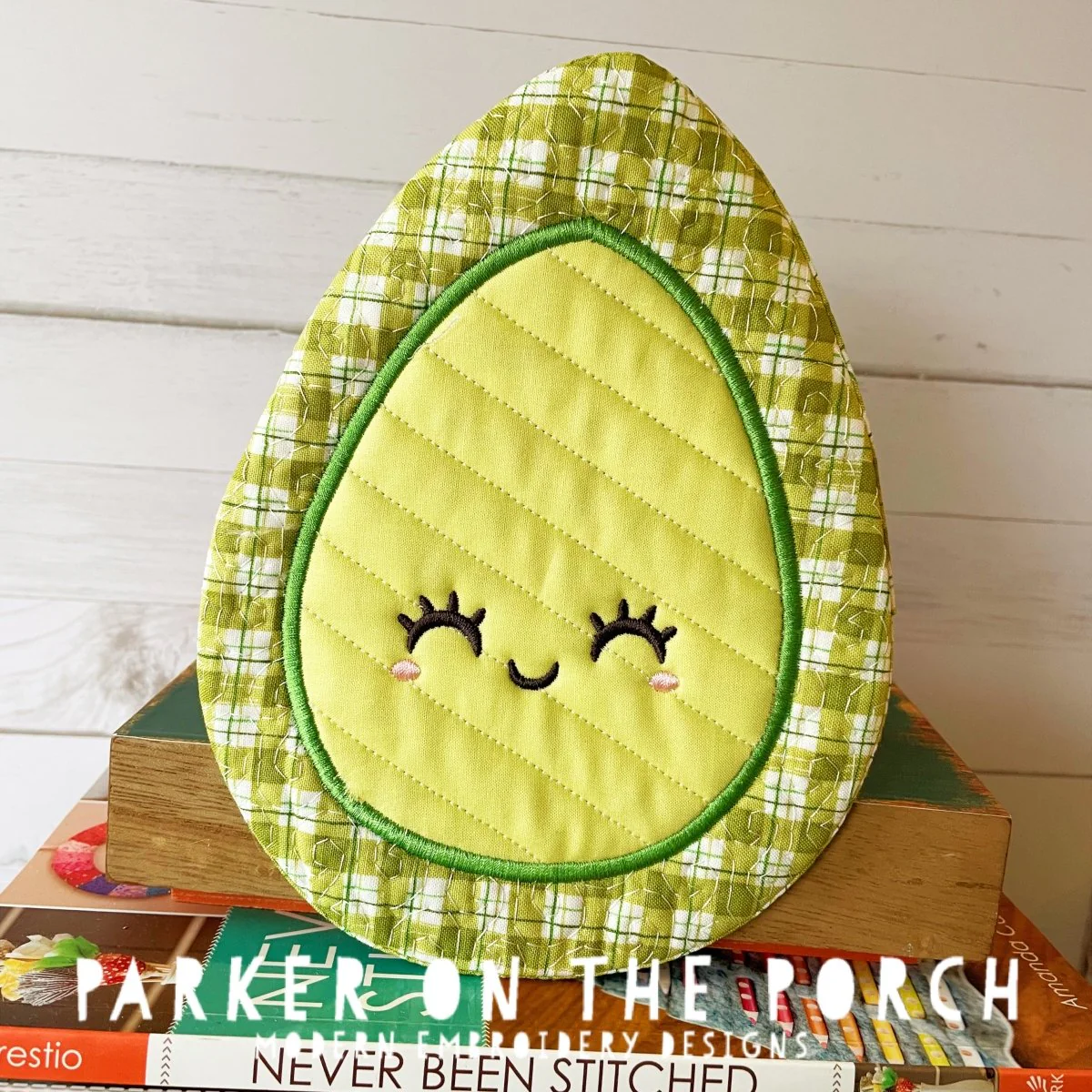 Digital Download - Avocado Mug Rug and Hot Pad Set