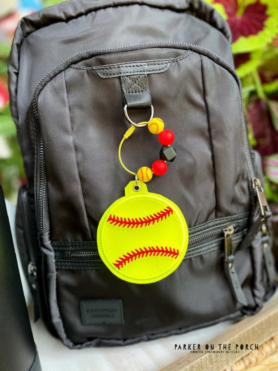 Digital Download- Bag Tag- Baseball - Softball - Image 2