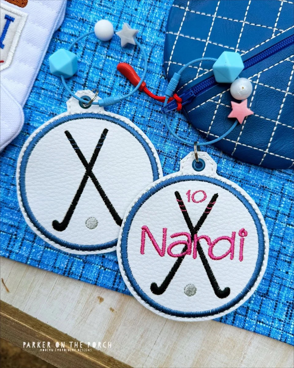 Digital Download- Bag Tag- Field Hockey