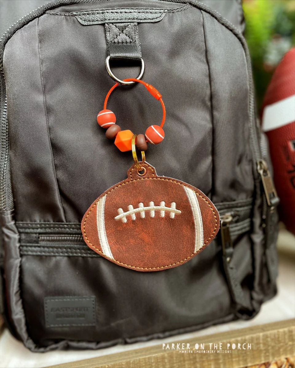 Digital Download- Bag Tag- Football