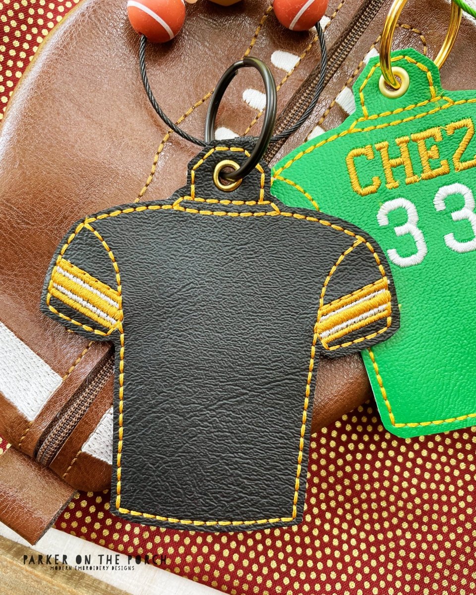 Digital Download- Bag Tag- Football Jersey - Image 2