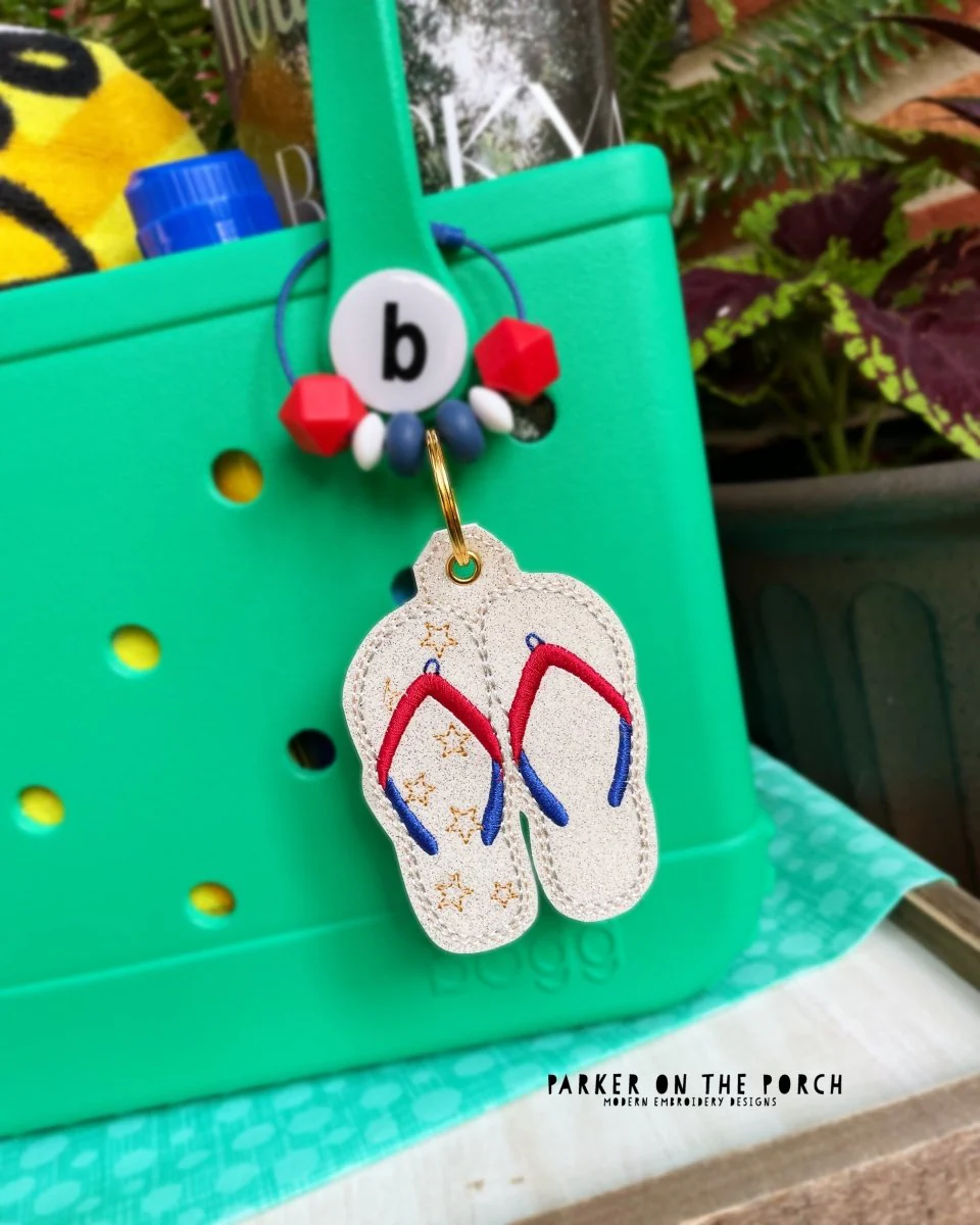 Digital Download - Bag Tags - Flip Flops