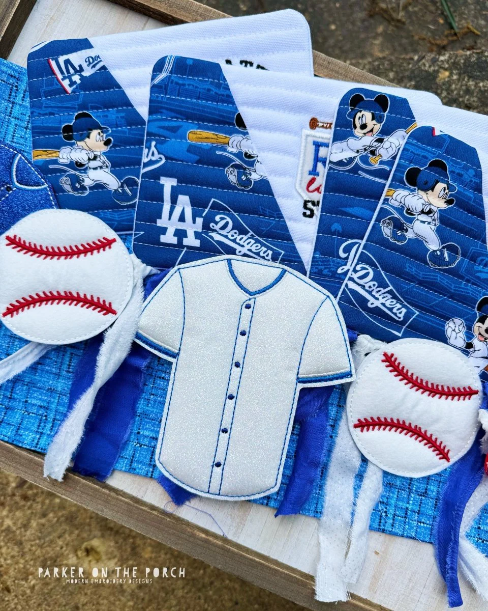 Digital Download - Baseball Jersey & Ball Puff Banner
