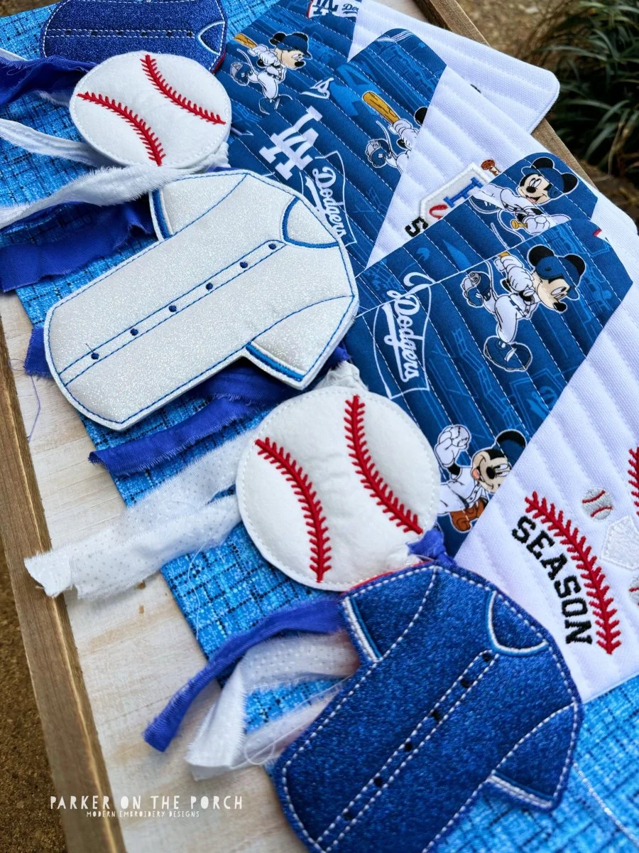 Digital Download - Baseball Jersey & Ball Puff Banner - Image 2