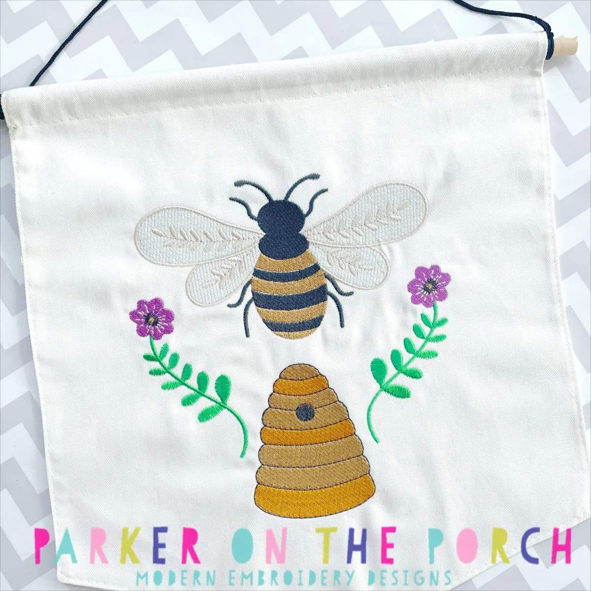 Digital Download- Let's Get Buzzed Collection- Beehive Embroidery Fill
