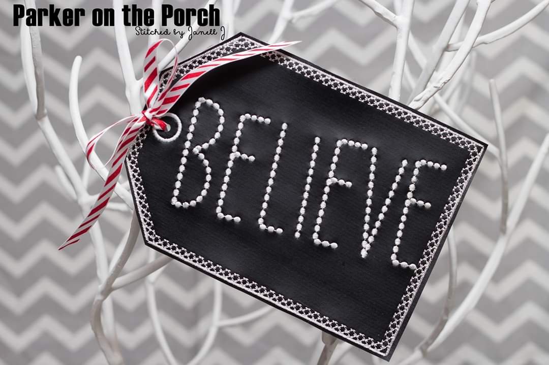 Digital Download- Believe Tag Banner - Image 5
