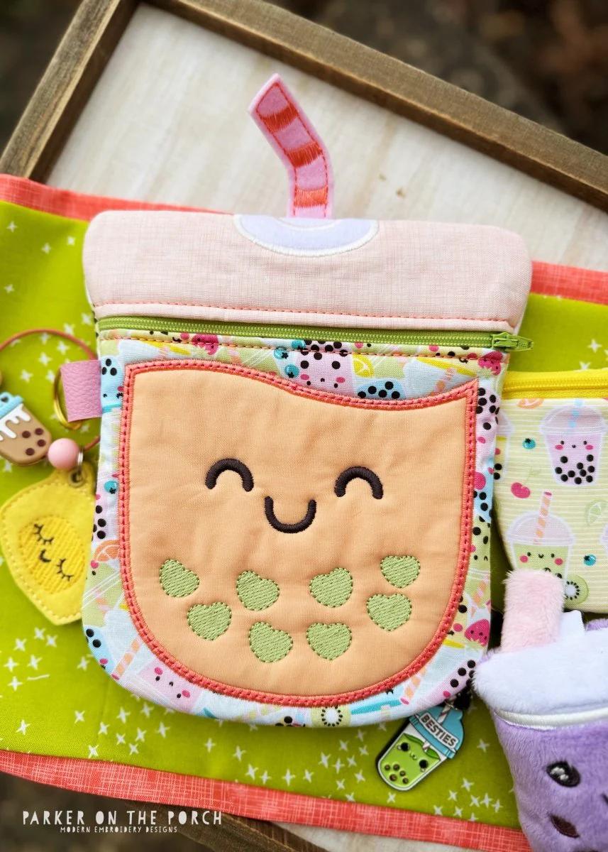 Digital Download - Zipper Size 3- Boba Tea Zipper Bag - Image 2