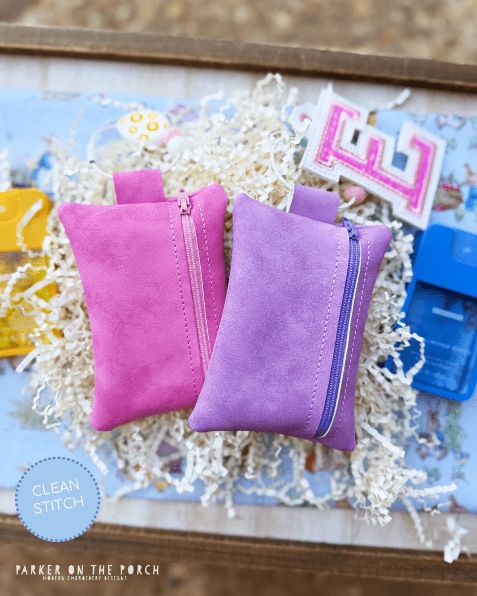 Digital Download - Zipper Size 3 & 5- Clean Stitch- Sanitizer Keeper Zipper Bag
