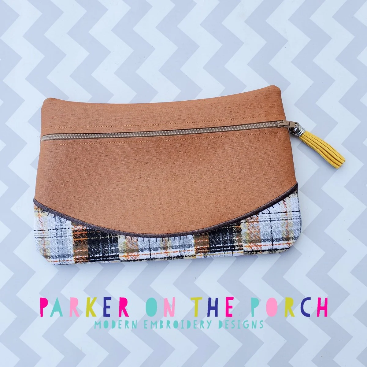 Digital Download - Clutch 2.0 FRONT Zip Zipper Bag - Image 3