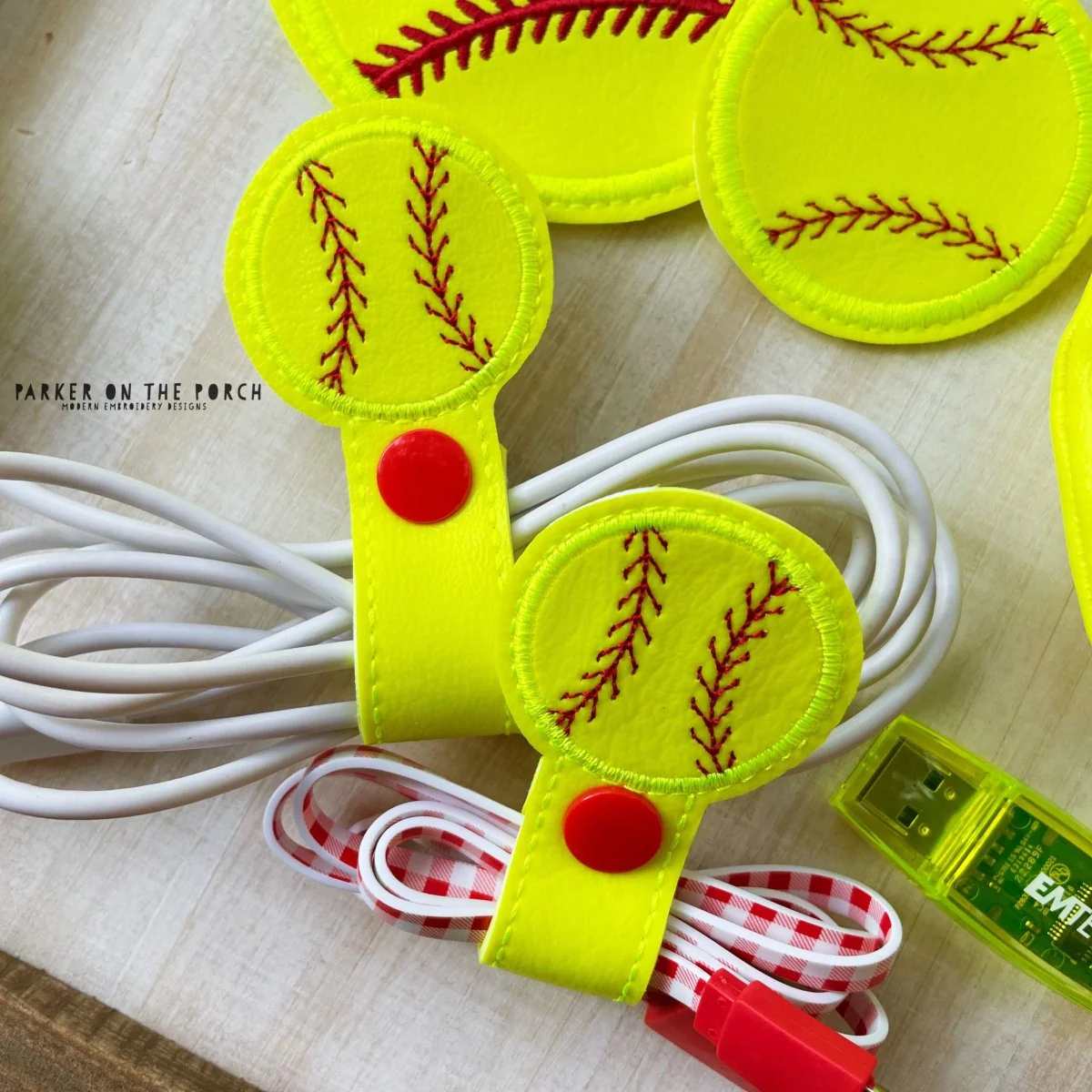 Digital Download- Cord Keeper 2.0 - Baseball - Softball - Image 2
