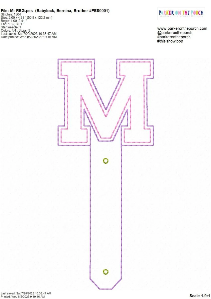 Digital Download- Cord Keeper 2.0 - Squad Monogram - Image 15