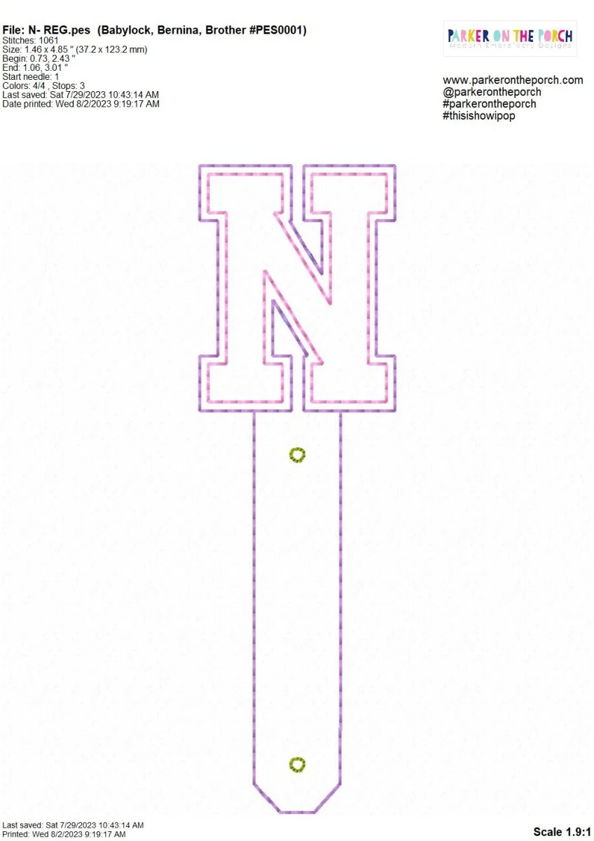 Digital Download- Cord Keeper 2.0 - Squad Monogram - Image 16