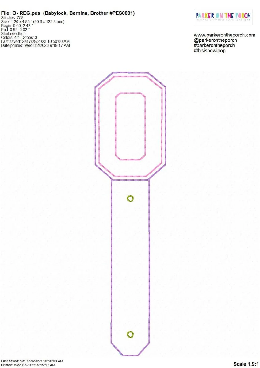 Digital Download- Cord Keeper 2.0 - Squad Monogram - Image 17
