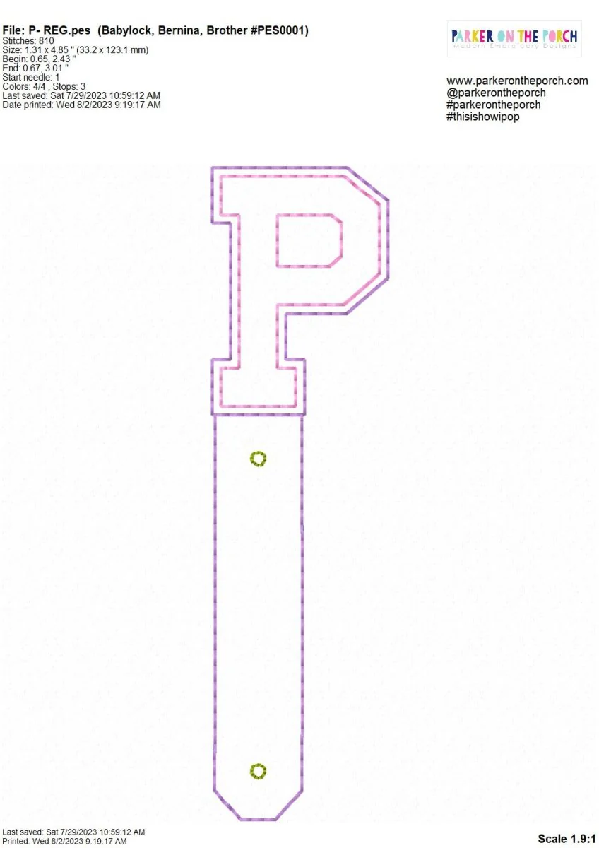 Digital Download- Cord Keeper 2.0 - Squad Monogram - Image 18