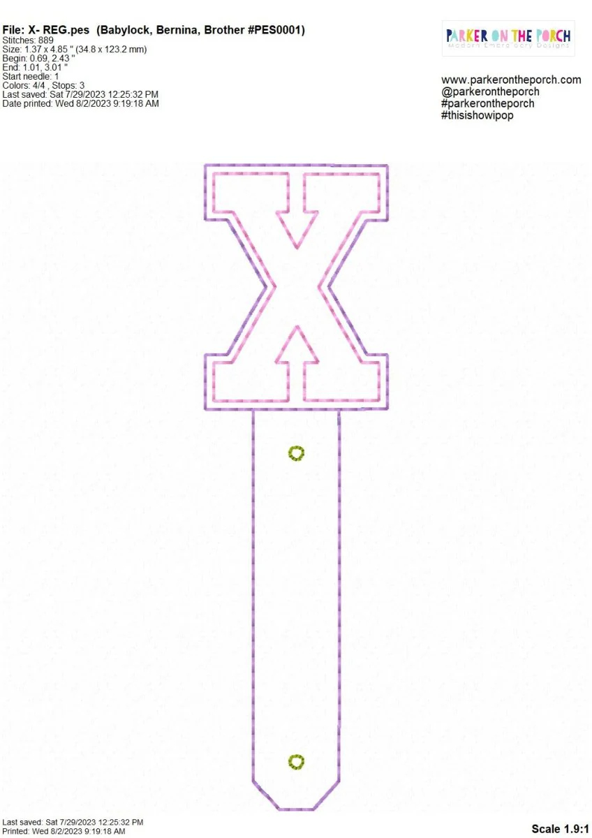 Digital Download- Cord Keeper 2.0 - Squad Monogram - Image 26