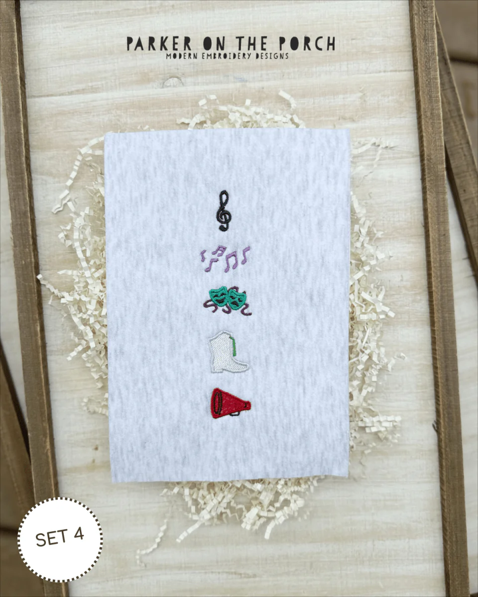 Digital Download- Embroidery Fill - Micro Sports- Set 4