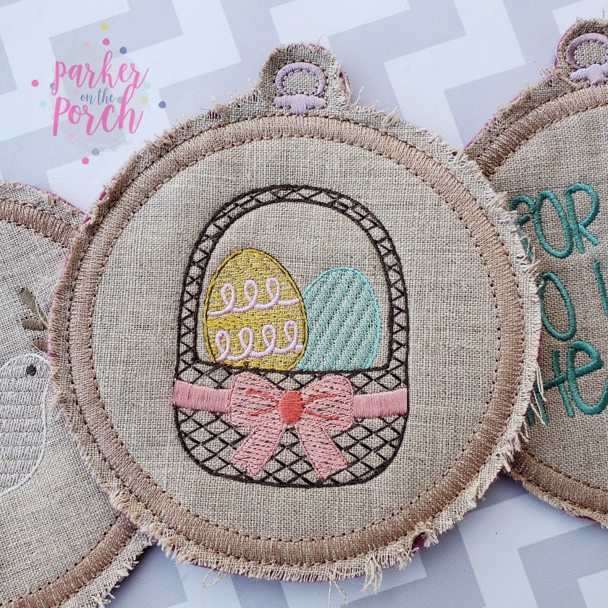 Digital Download- Embroidery Hoop Banner - Easter Set - Image 6