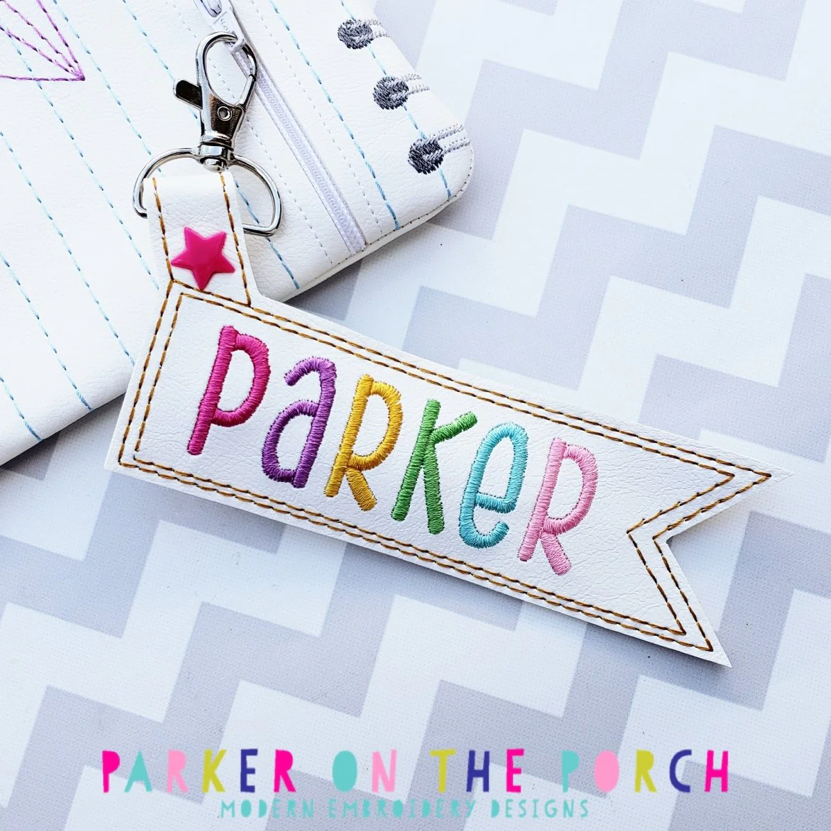 Digital Download- Flag Nameplate Snaptab