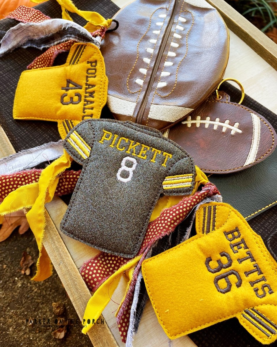 Digital Download - Football Jersey Puff Banner