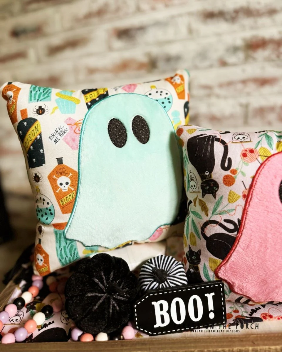 Digital Download- Ghost Applique Design - Image 3