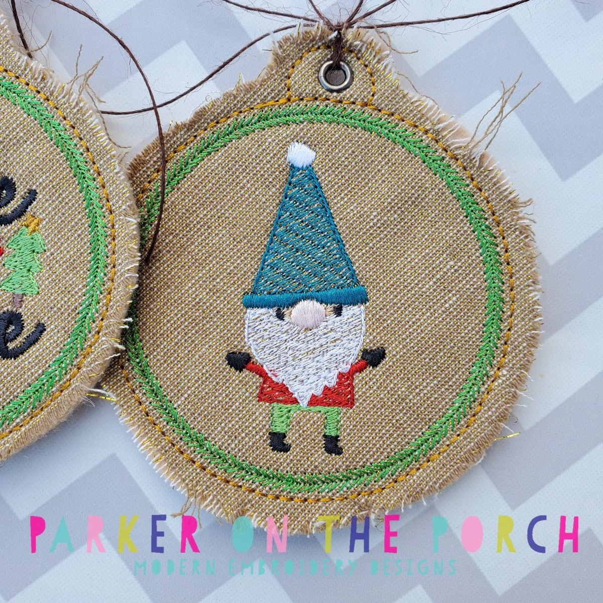 Digital Download-  Gnome Holiday Ornaments 2020 - Image 3
