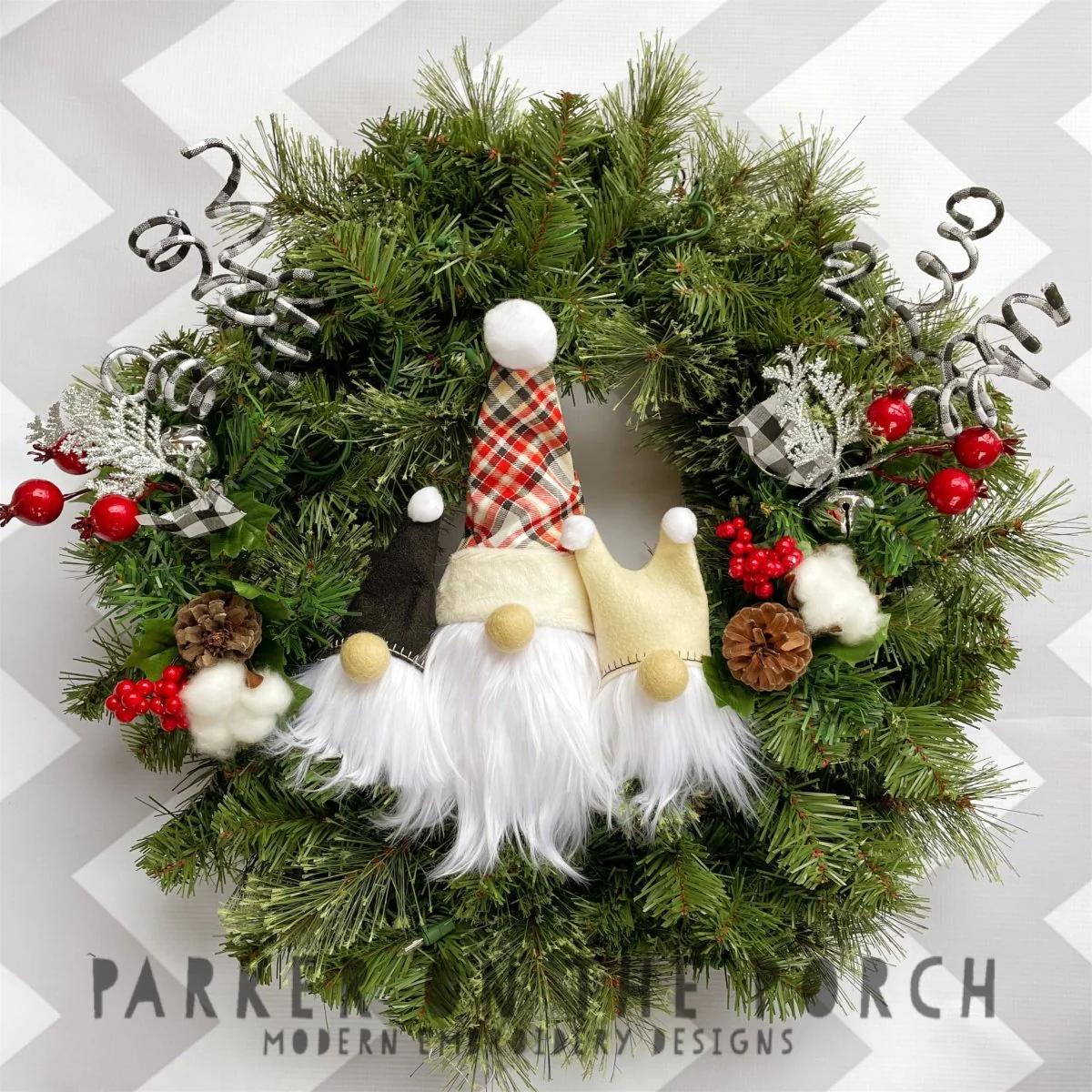Digital Download- Gnome Wreath Stuffie - Image 2
