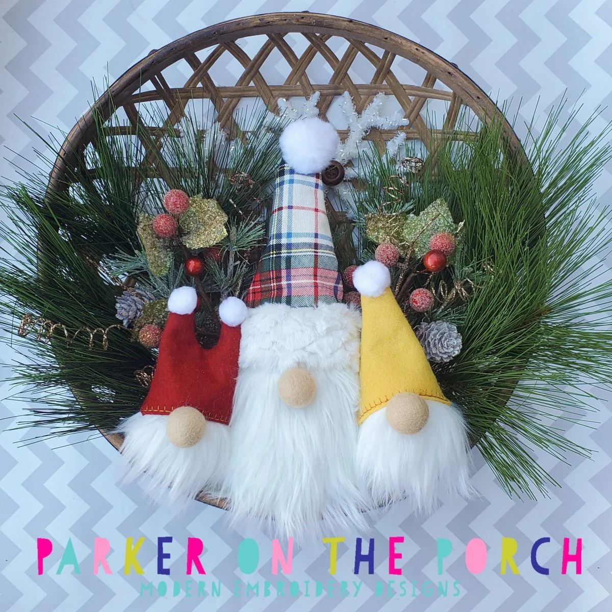 Digital Download- Gnome Wreath Stuffie - Image 3