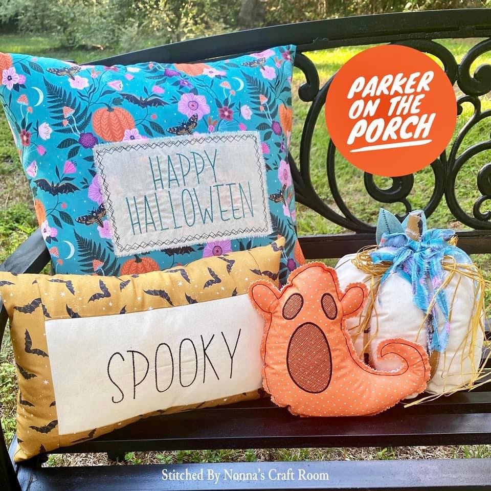 Digital Download- Halloween Lettering Embroidery Fill - Image 2