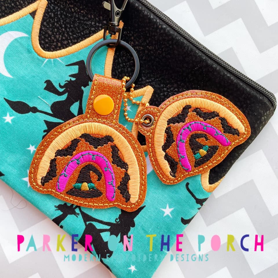 Digital Download- Halloween Rainbow Snaptab and Charm Set