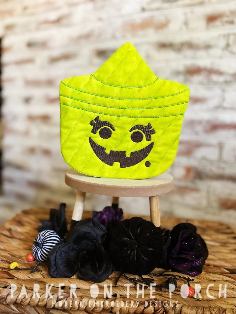 Digital Download- Happy Halloween Pail Mug Rug- BUNDLE - Image 4