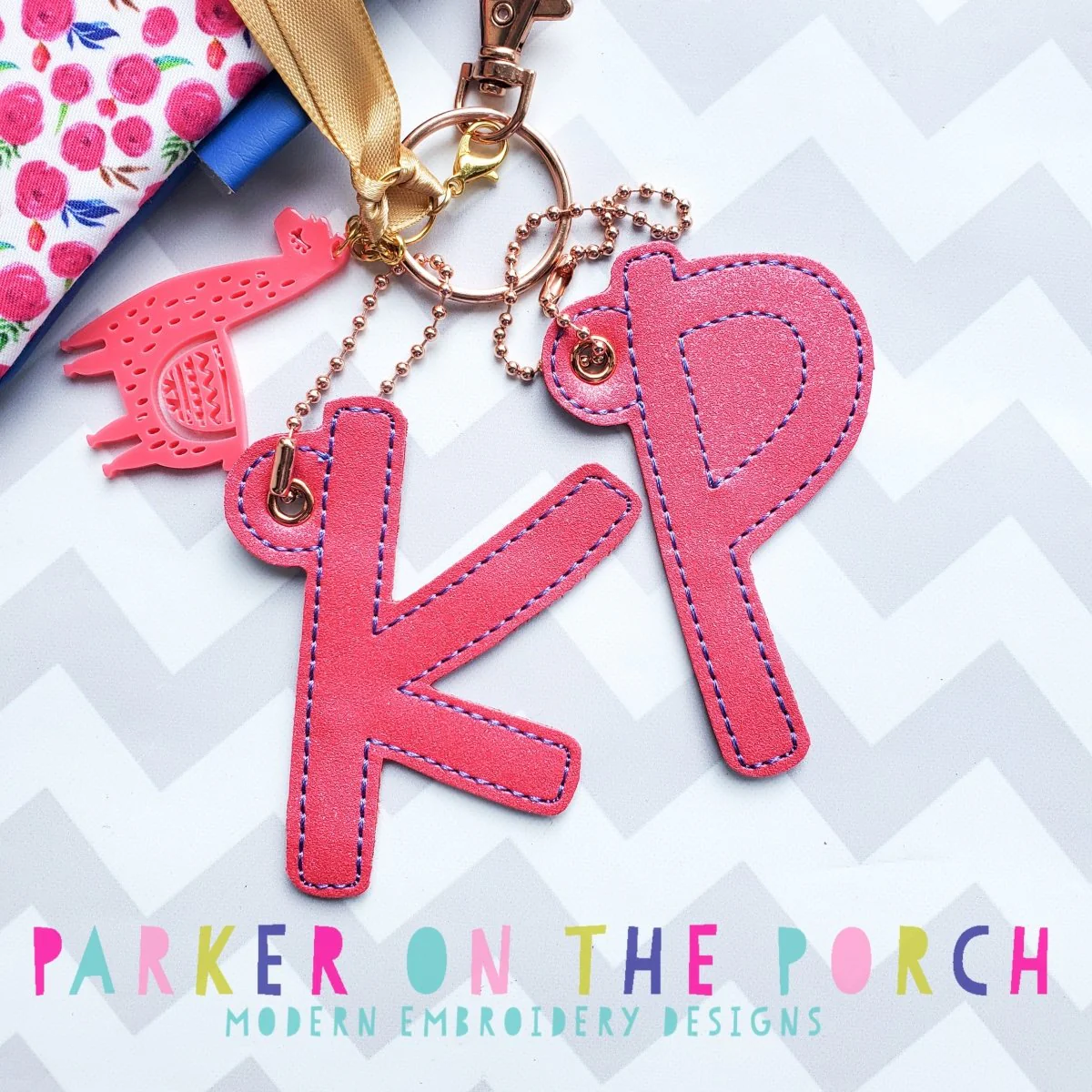 Digital Download - Happy Heart Monogram XL Charms - Image 3