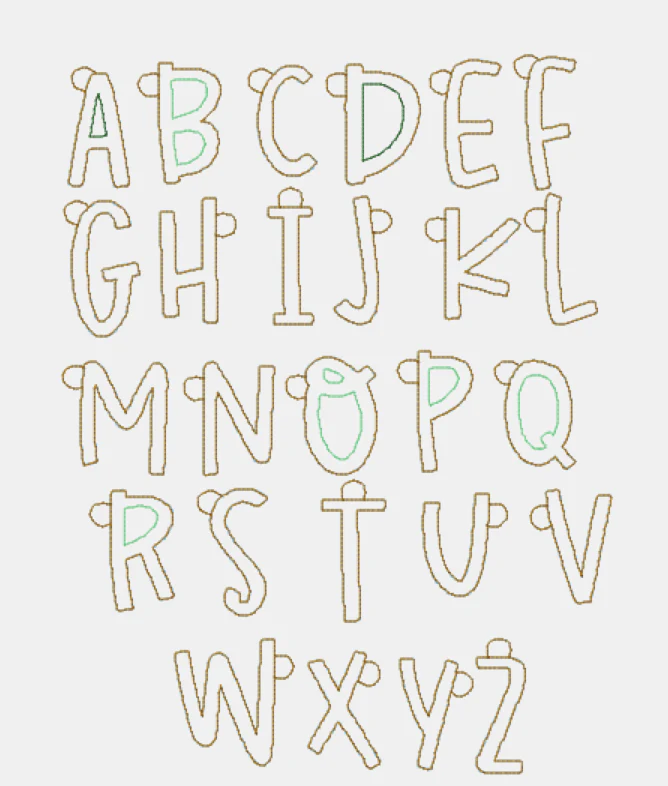 Digital Download - Happy Heart Monogram XL Charms - Image 4