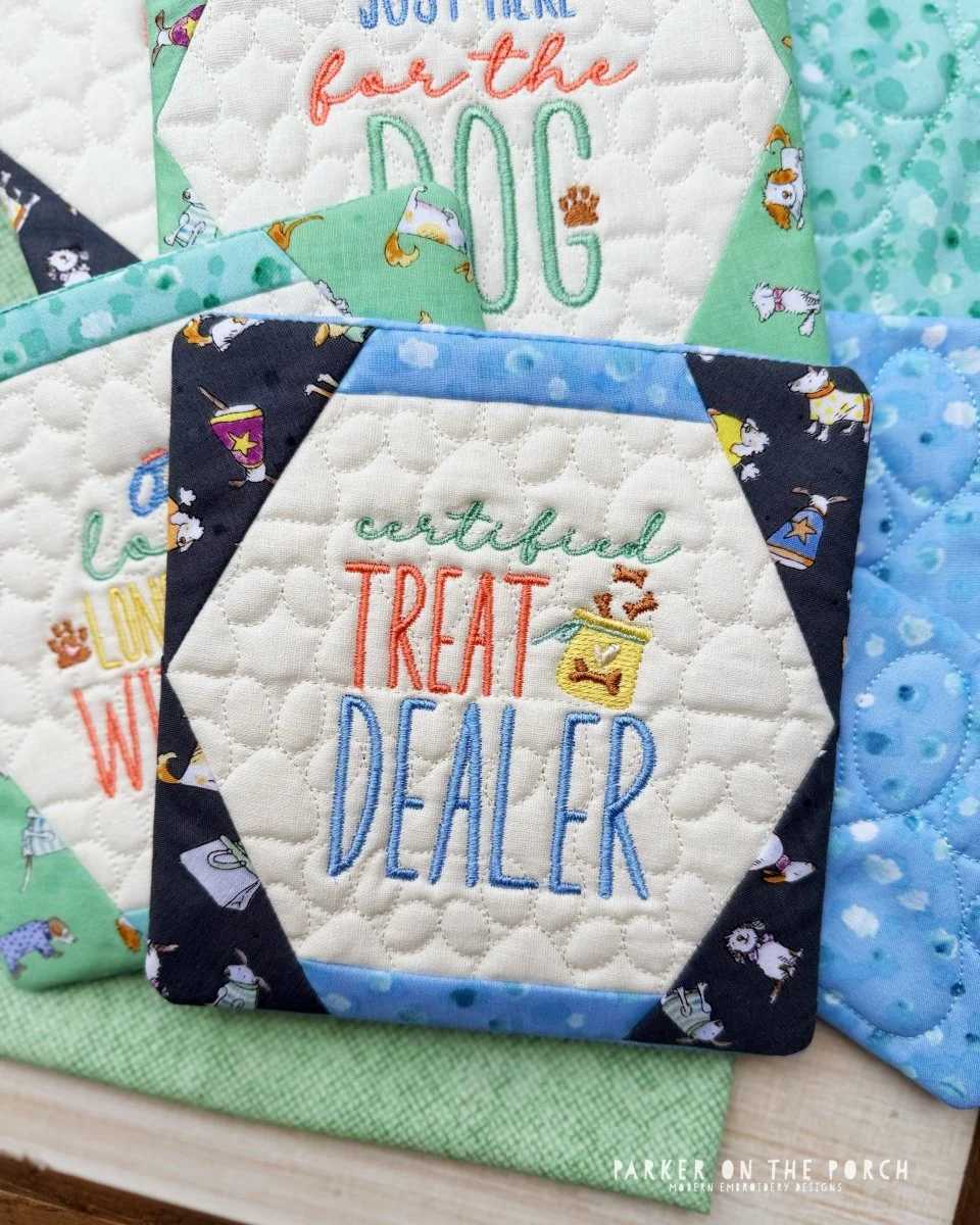 Digital Download - Here for the Dogs Coaster - BUNDLE - Image 4