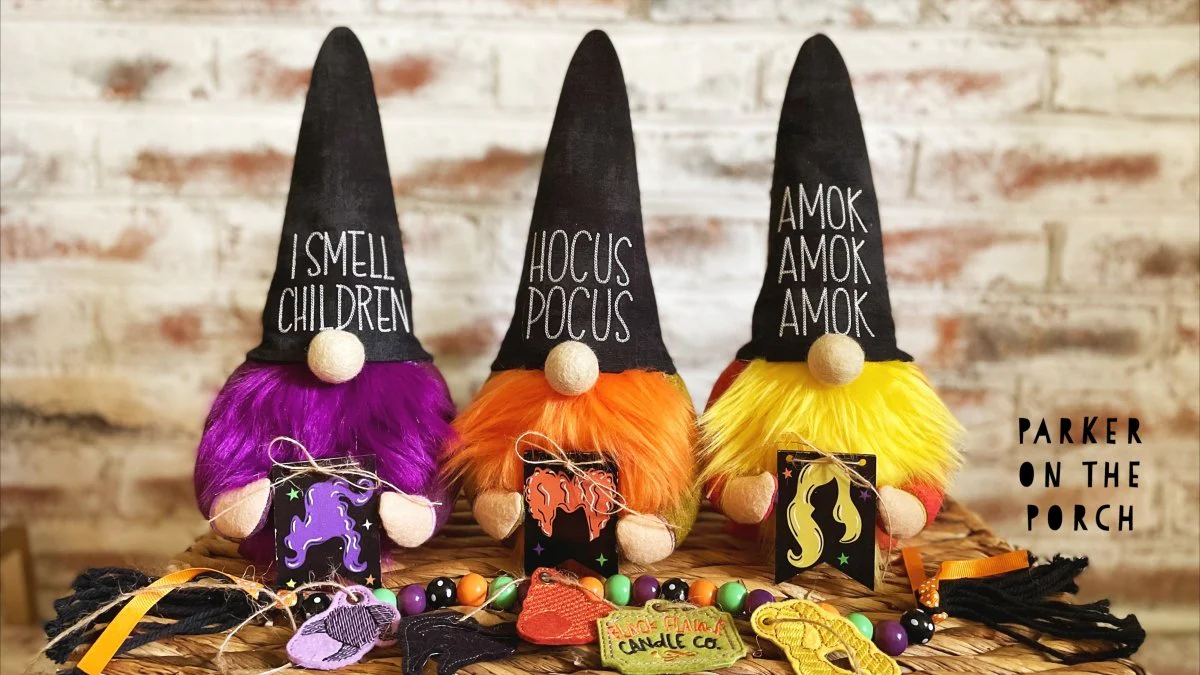 Digital Download- Hocus Pocus Gnome 2.0 Hat ADD-ON - Image 2