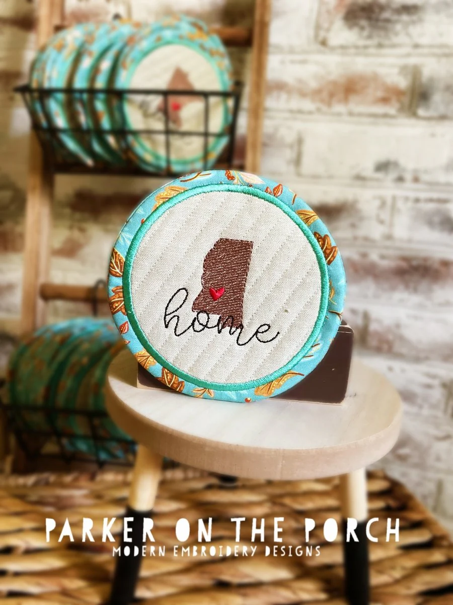 Digital Download - Home State Coaster- Mississippi
