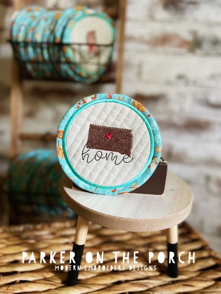 Digital Download - Home State Coaster- South Dakota