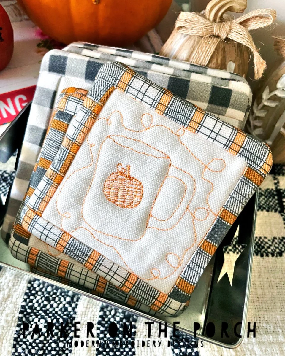 Digital Download - Home Sweet Home Collection- Quilted Coaster - BUNDLE - Image 3