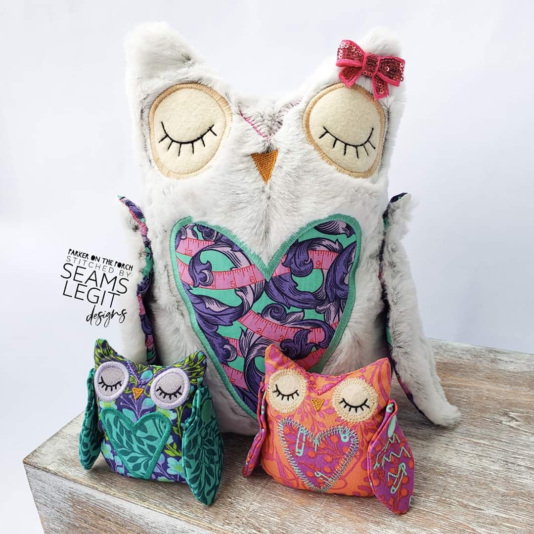Digital Download- Hootie Owl Stuffie - Image 7