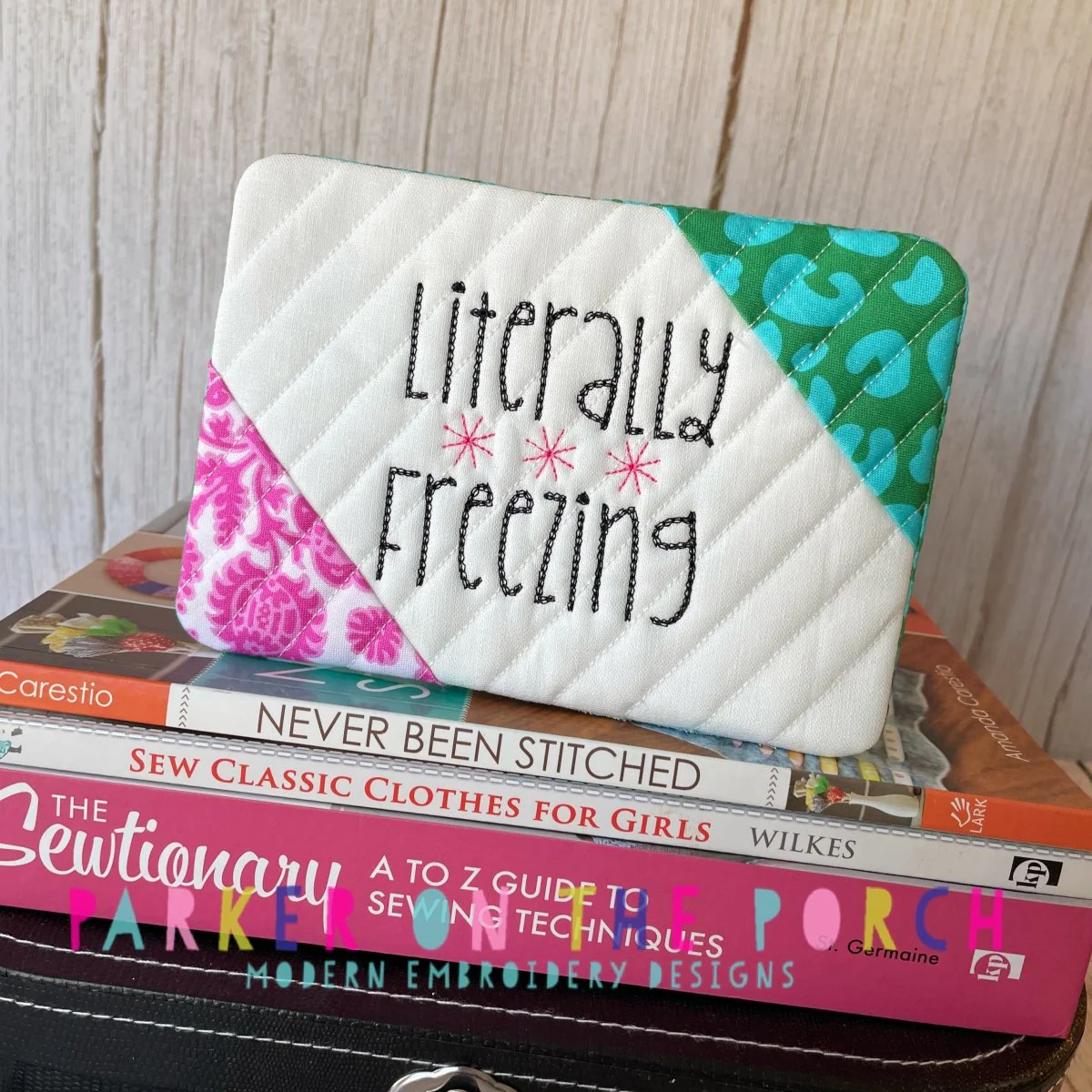 Digital Download - I Hate Winter Collection - Literally Freezing - Mug Rug
