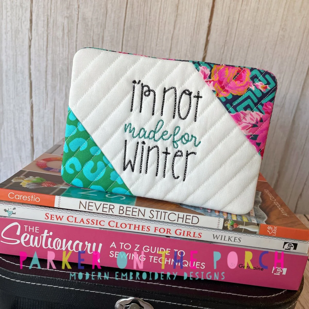 Digital Download - I Hate Winter Collection - Not Made for Winter- Mug Rug