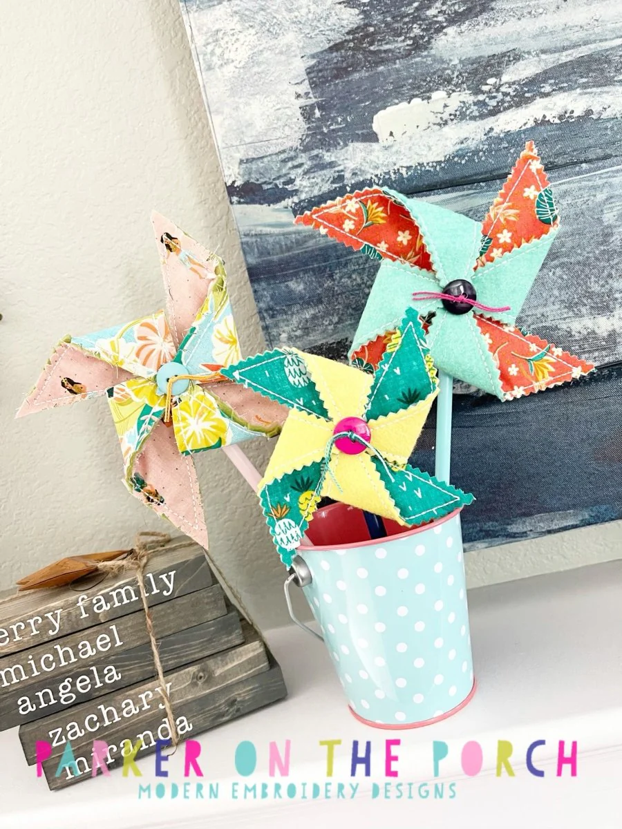Digital Download- ITH Pinwheel Decor - Image 3