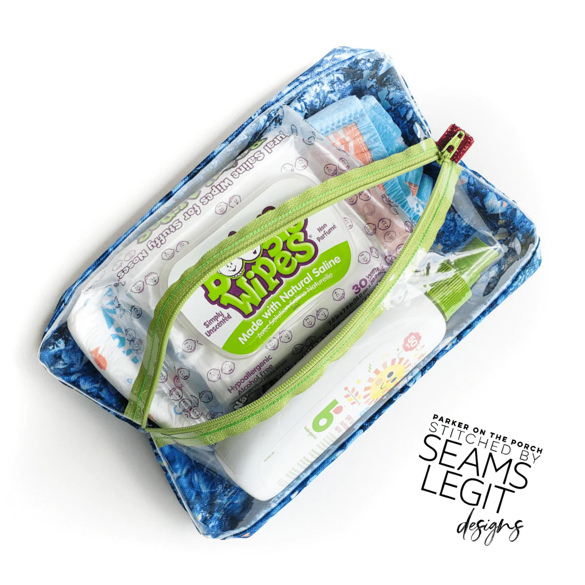 Digital Download - Size 3 - Make-Up Stash Zipper Bag - Image 6